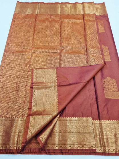 Kanchipuram Blended Fancy Silk Sarees 152 – Kanchipuram Lakshaya Silks