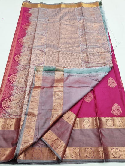 Kanchipuram Blended Fancy Silk Sarees 160 – Kanchipuram Lakshaya Silks