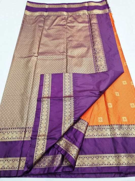 Kanchipuram Blended Fancy Silk Sarees 164