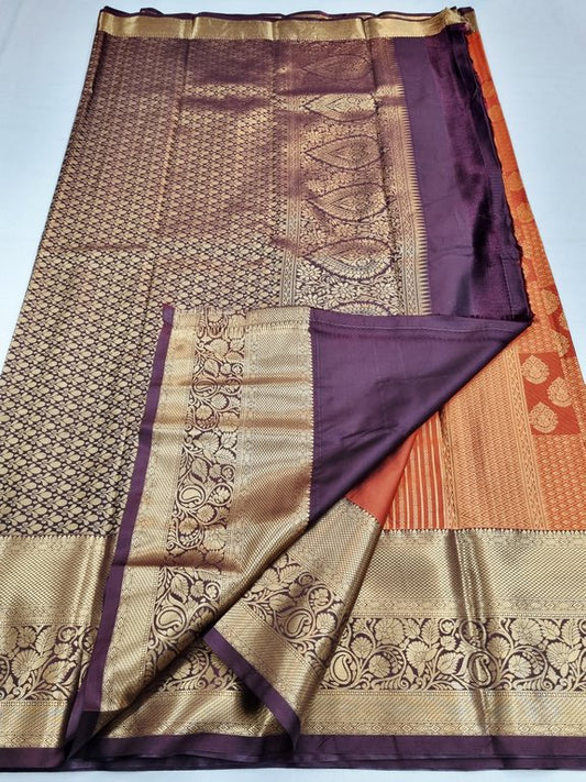 Kanchipuram Blended Bridal Silk Sarees 032