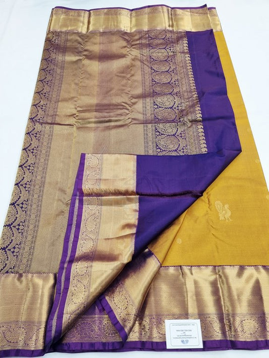 Kanchipuram Blended Fancy Silk Sarees 001