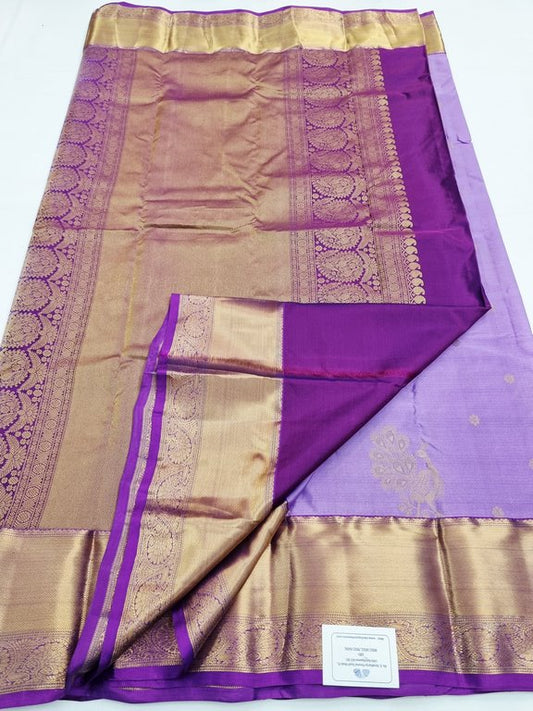 Kanchipuram Blended Fancy Silk Sarees 004