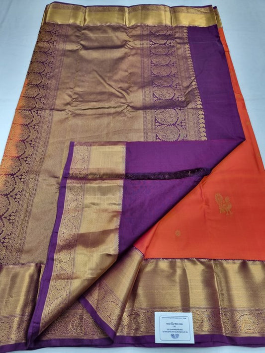 Kanchipuram Blended Fancy Silk Sarees 005