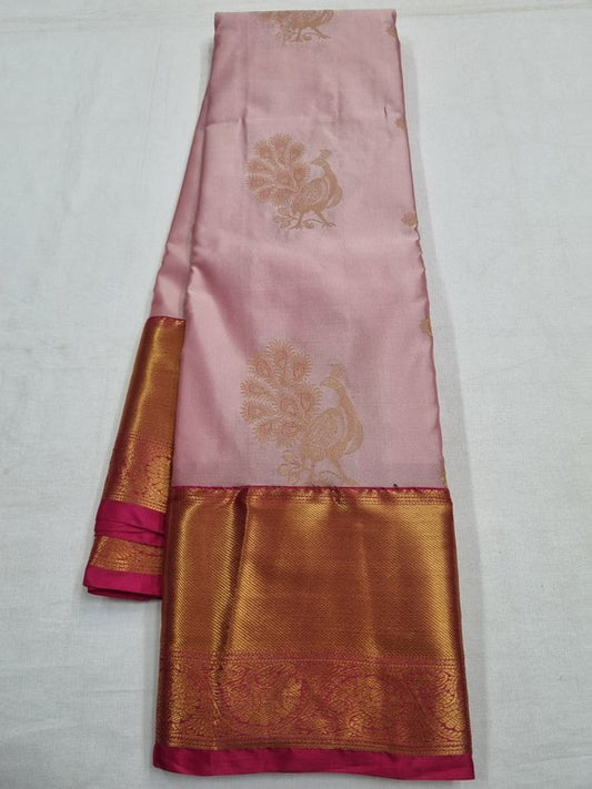 Kanchipuram Blended Fancy Silk Sarees 007