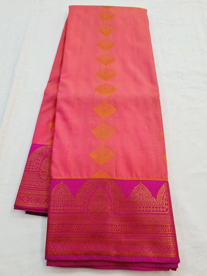 Kanchipuram Blended Semi Fancy Silk Saree 292 – Kanchipuram Lakshaya Silks