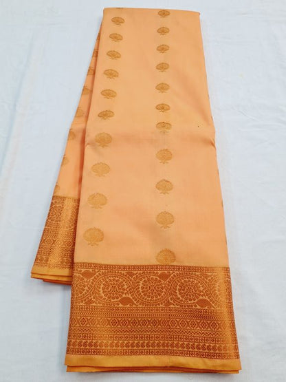 Kanchipuram Blended Semi Fancy Silk Saree 295 – Kanchipuram Lakshaya Silks