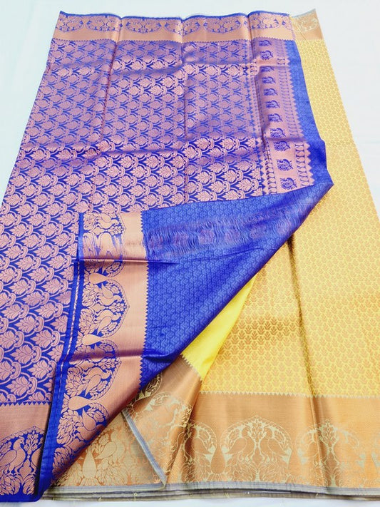 Kanchipuram Blended Semi Fancy Silk Saree 303