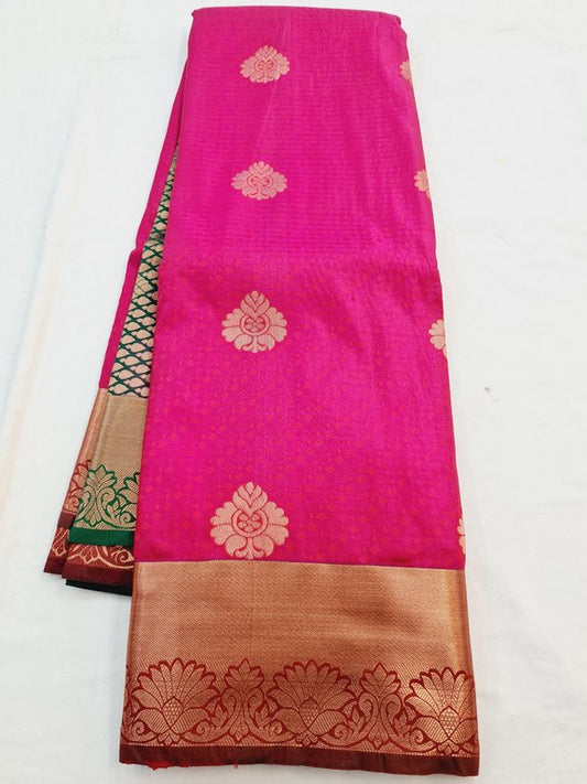 Kanchipuram Blended Semi Fancy Silk Saree 304