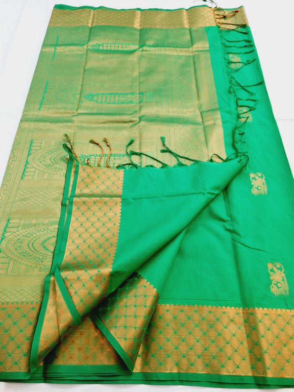 Kanchipuram Blended Semi Fancy Silk Saree 305