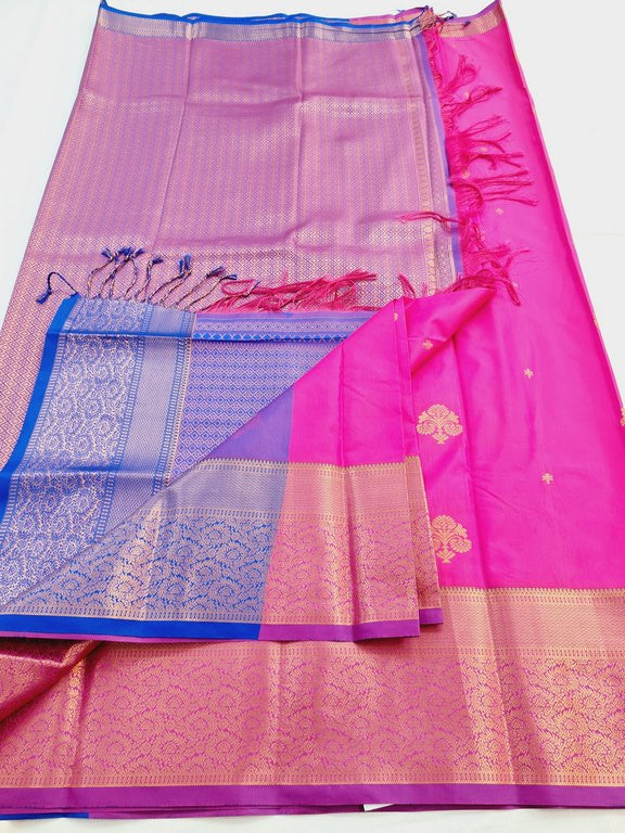 Kanchipuram Blended Semi Fancy Silk Saree 306