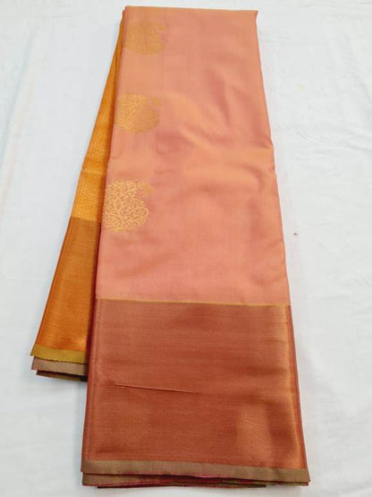 Kanchipuram Blended Semi Fancy Silk Saree 308 – Kanchipuram Lakshaya Silks