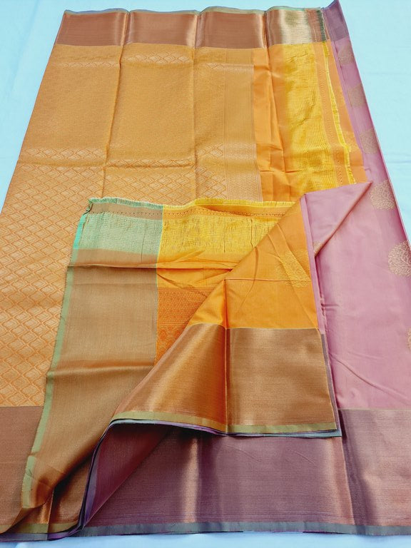Kanchipuram Blended Semi Fancy Silk Saree 308