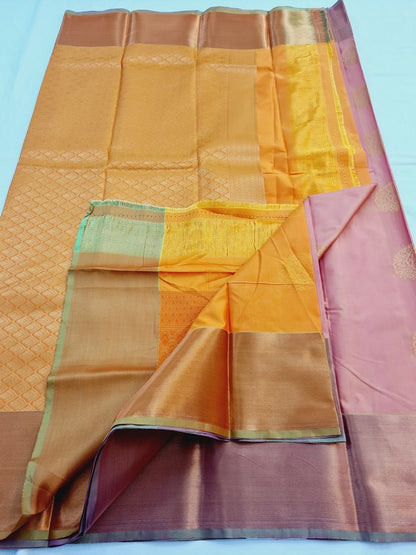 Kanchipuram Blended Semi Fancy Silk Saree 308 – Kanchipuram Lakshaya Silks
