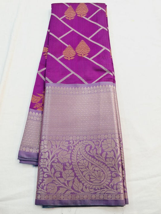 Kanchipuram Blended Semi Fancy Silk Saree 309