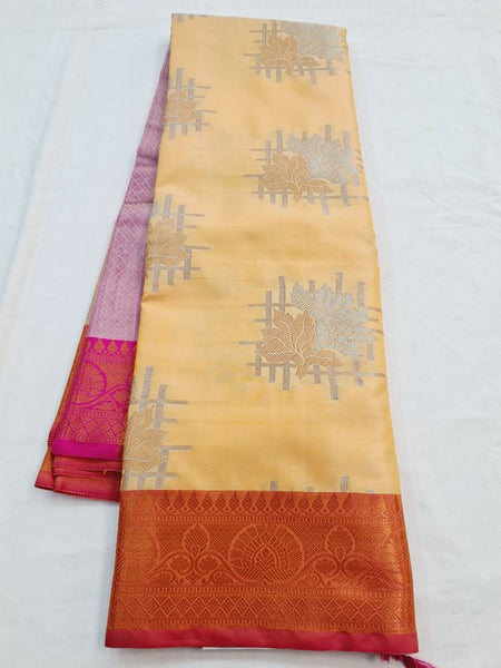 Kanchipuram Blended Semi Fancy Silk Saree 310