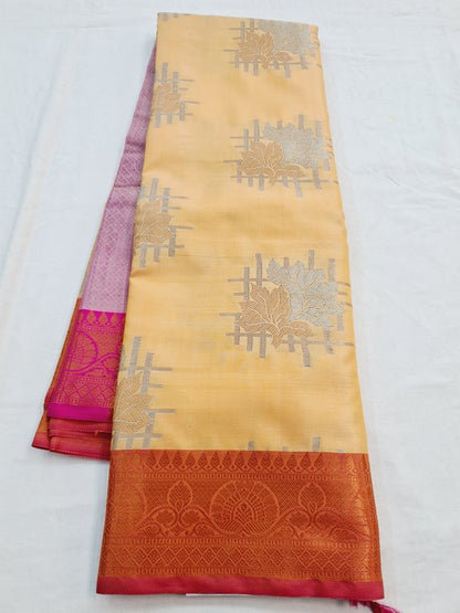Kanchipuram Blended Semi Fancy Silk Saree 310 – Kanchipuram Lakshaya Silks