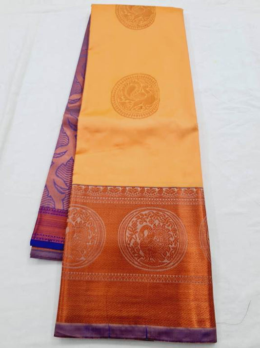 Kanchipuram Blended Semi Fancy Silk Saree 315