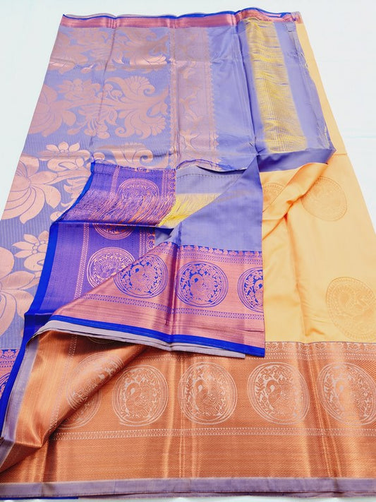 Kanchipuram Blended Semi Fancy Silk Saree 315