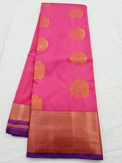 Kanchipuram Blended Semi Fancy Silk Saree 316 – Kanchipuram Lakshaya Silks