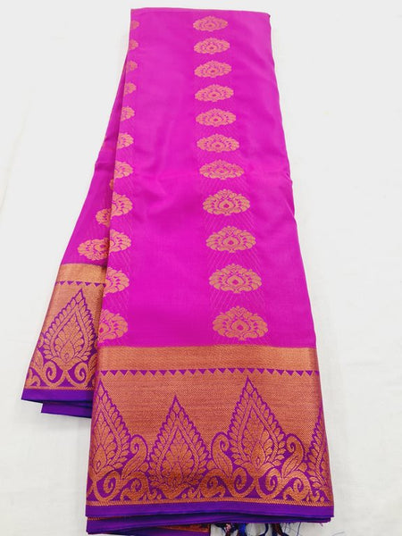 Kanchipuram Blended Semi Fancy Silk Saree 318