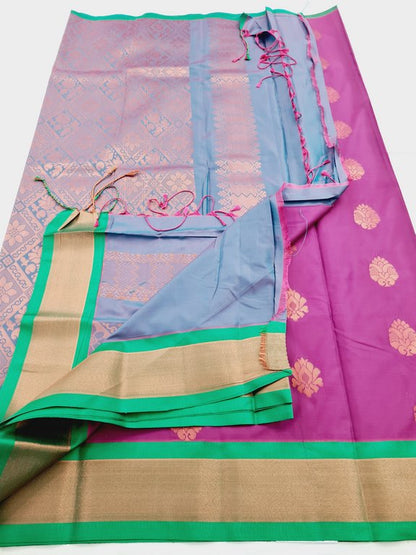 Kanchipuram Blended Semi Fancy Silk Saree 321 – Kanchipuram Lakshaya Silks