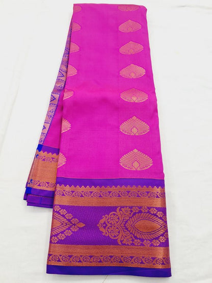 Kanchipuram Blended Semi Fancy Silk Saree 330 – Kanchipuram Lakshaya Silks