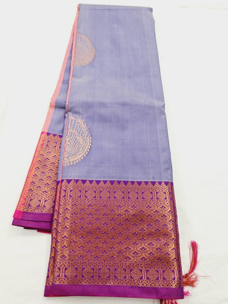 Kanchipuram Blended Semi Fancy Silk Saree 332