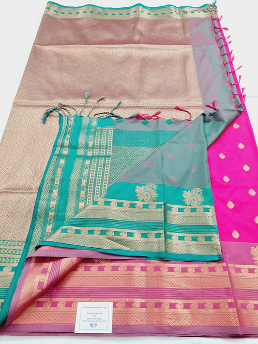 Kanchipuram Blended Semi Fancy Silk Saree 333