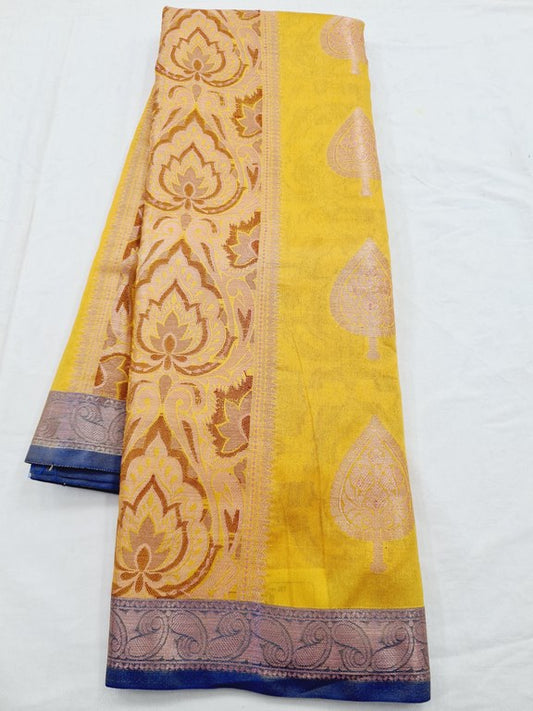 Kanchipuram Blended Semi Fancy Silk Saree 338