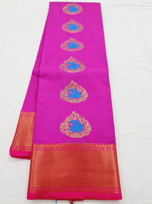 Kanchipuram Blended Semi Fancy Silk Saree 345