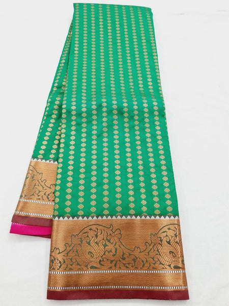 Kanchipuram Blended Semi Fancy Silk Saree 346
