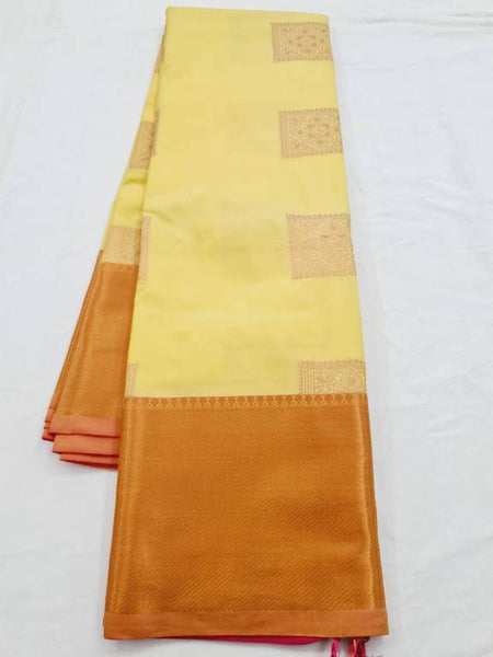 Kanchipuram Blended Semi Fancy Silk Saree 347