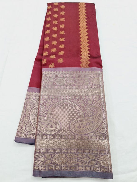 Kanchipuram Blended Semi Fancy Silk Saree 353