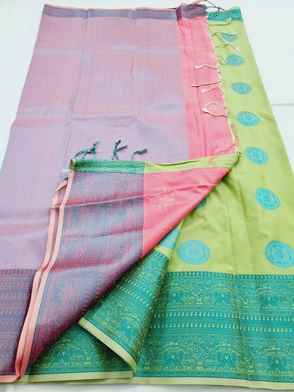 Kanchipuram Blended Semi Fancy Silk Saree 354 – Kanchipuram Lakshaya Silks