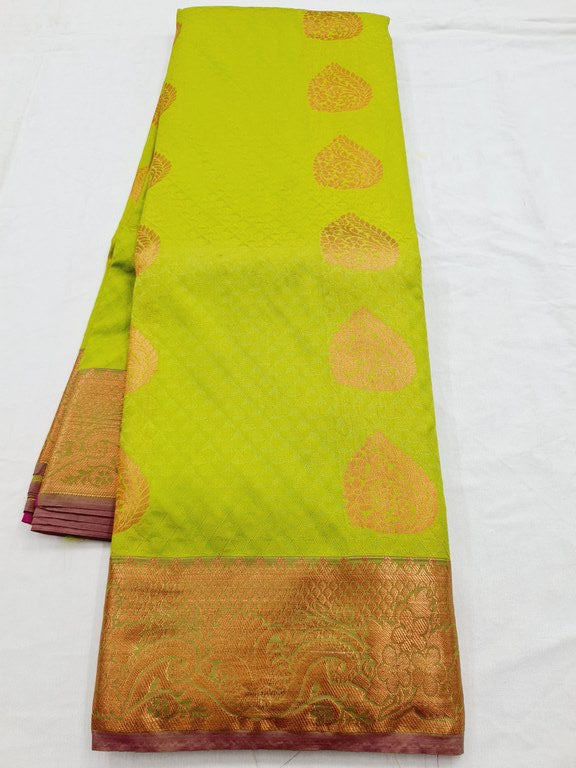 Kanchipuram Blended Semi Fancy Silk Saree 358