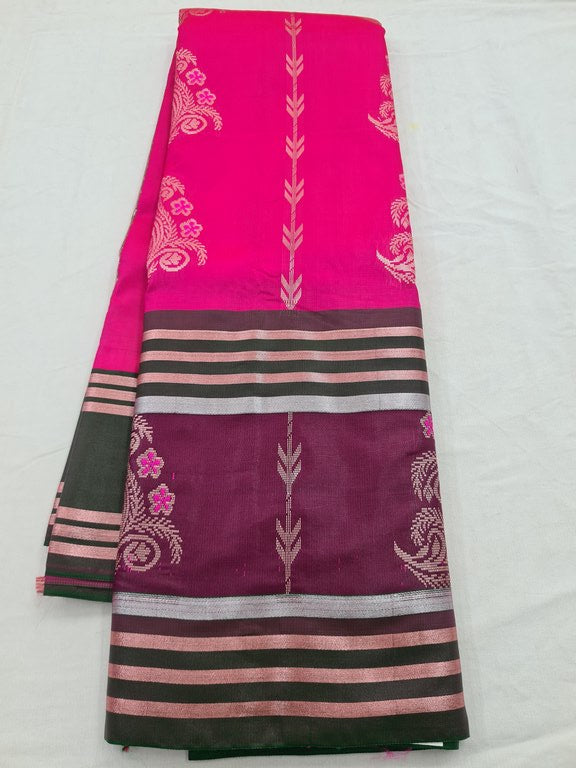 Kanchipuram Blended Semi Fancy Silk Saree 361