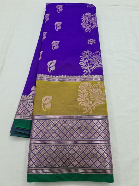 Kanchipuram Blended Semi Fancy Silk Saree 362