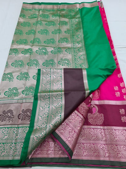Kanchipuram Blended Semi Fancy Silk Saree 363 – Kanchipuram Lakshaya Silks