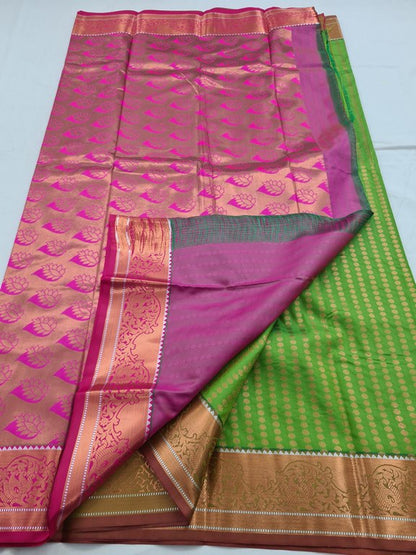 Kanchipuram Blended Semi Fancy Silk Saree 364 – Kanchipuram Lakshaya Silks