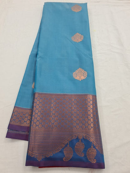 Kanchipuram Blended Semi Fancy Silk Saree 368 – Kanchipuram Lakshaya Silks