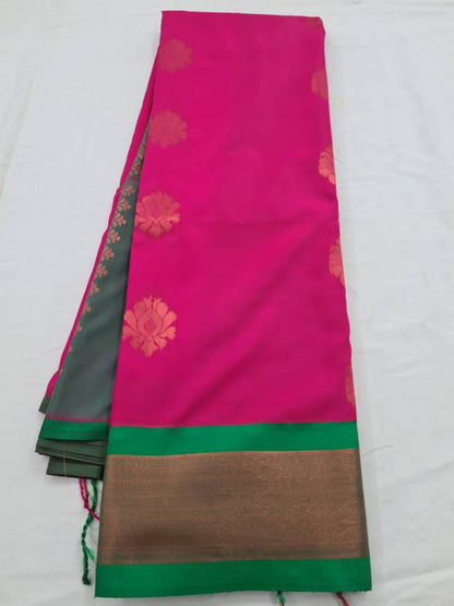 Kanchipuram Blended Semi Fancy Silk Saree 369 – Kanchipuram Lakshaya Silks