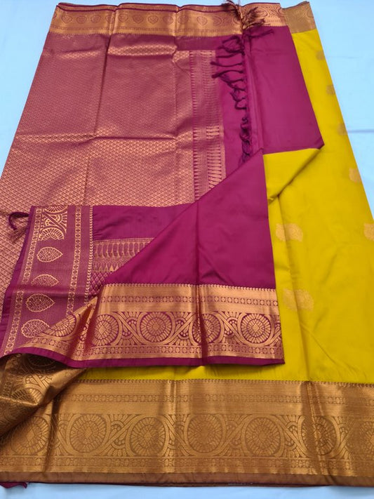 Kanchipuram Blended Semi Fancy Silk Saree 372