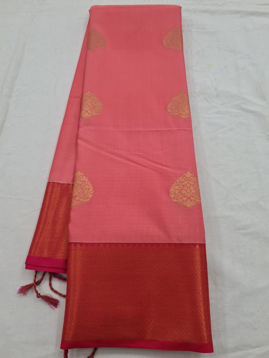 Kanchipuram Blended Semi Fancy Silk Saree 384