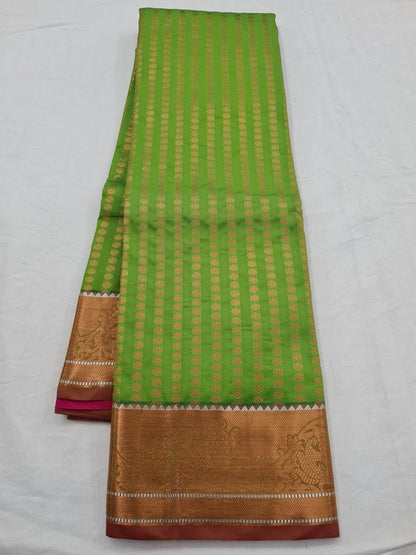 Kanchipuram Blended Semi Fancy Silk Saree 401 – Kanchipuram Lakshaya Silks