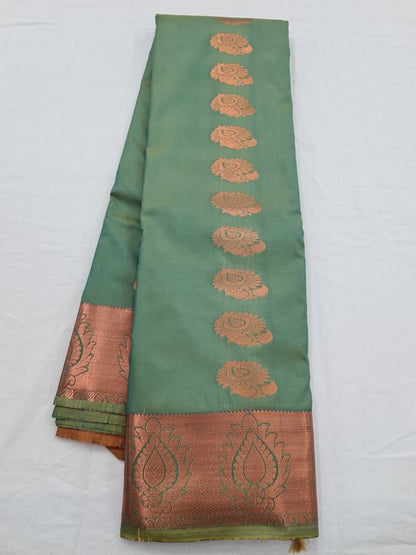 Kanchipuram Blended Semi Fancy Silk Saree 404 – Kanchipuram Lakshaya Silks