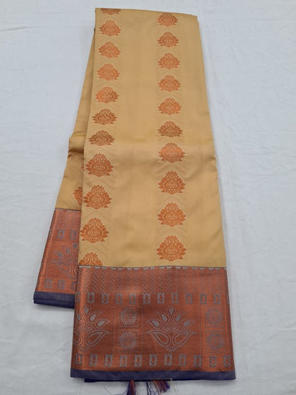 Kanchipuram Blended Semi Fancy Silk Saree 406 – Kanchipuram Lakshaya Silks