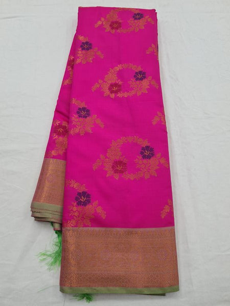 Kanchipuram Blended Semi Fancy Silk Saree 407