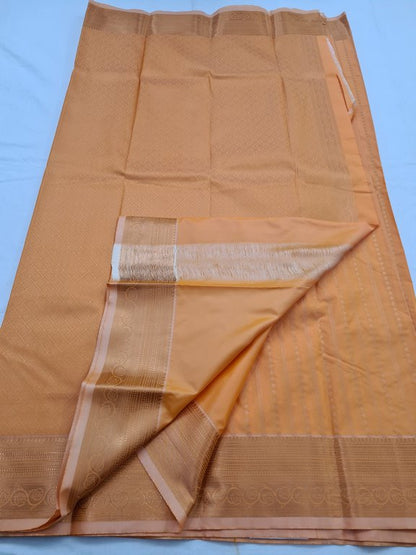 Kanchipuram Blended Semi Fancy Silk Saree 408 – Kanchipuram Lakshaya Silks