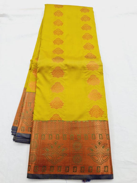 Kanchipuram Blended Semi Fancy Silk Saree 417