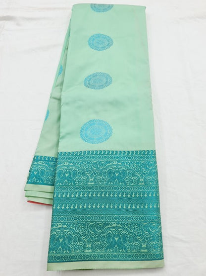 Kanchipuram Blended Semi Fancy Silk Saree 418 – Kanchipuram Lakshaya Silks